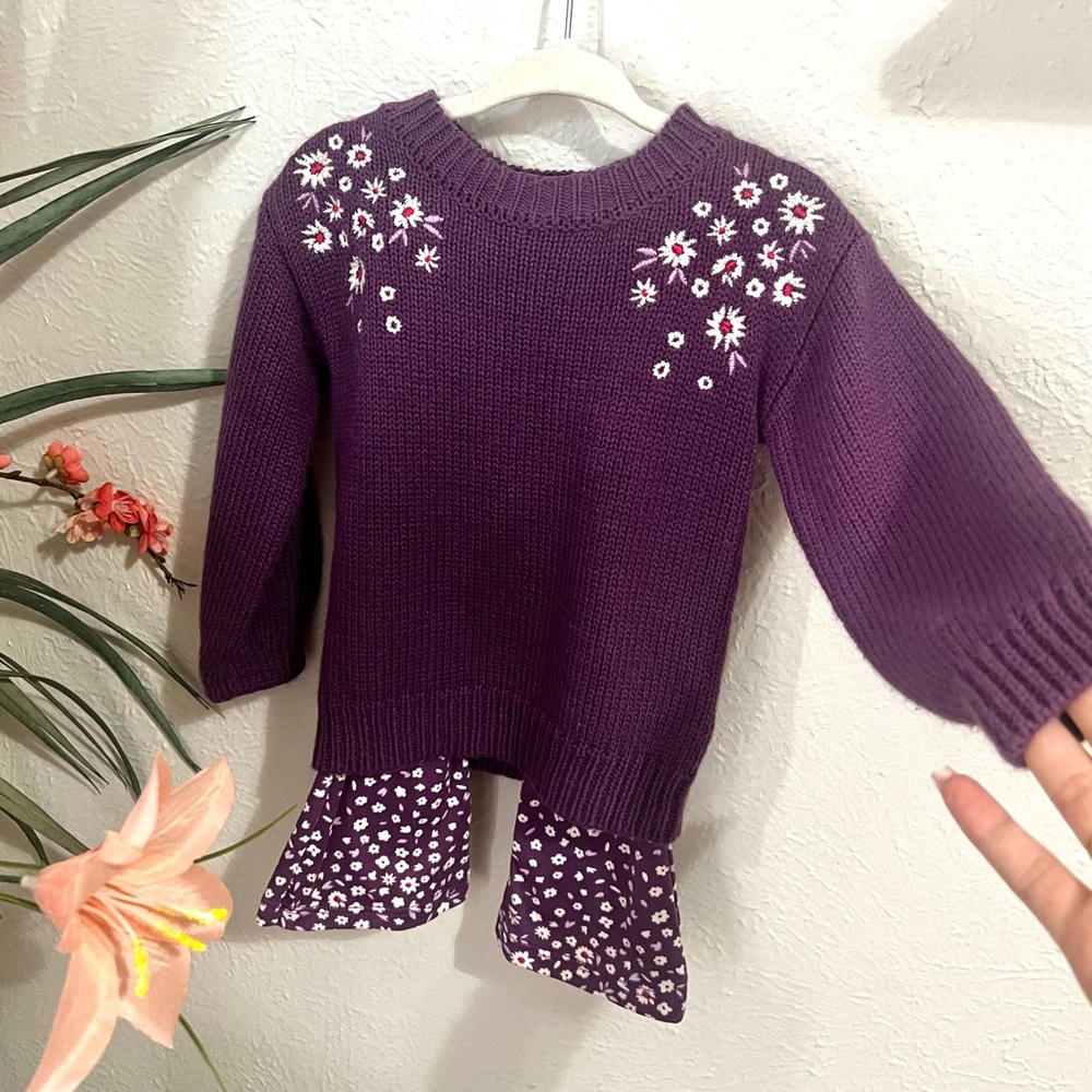 Sweater and pant matching set